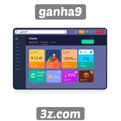 Explorando a interface do Ganha9